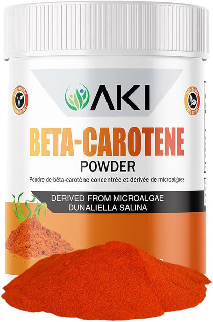 AKI Beta Carotene 10% Powder (1.5Oz, 42.52G) Highly