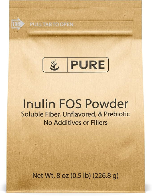 Pure Original Ingredients Inulin FOS Powder (8 oz)