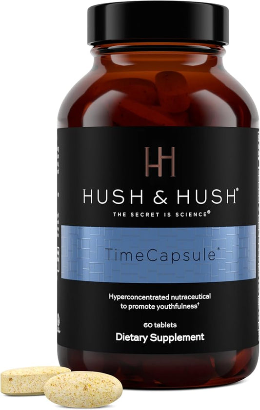 Hush & Hush TimeCapsule Multivitamin, Women's B12, Vitamin 60 Tablets