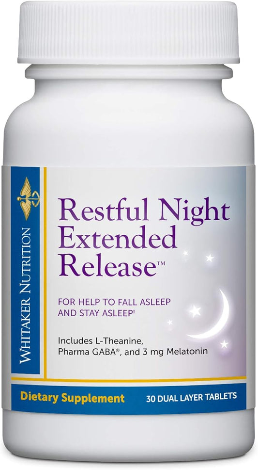 Dr. Whitaker Restful Night Extended Release 30 Tablets (30-Day Supply)