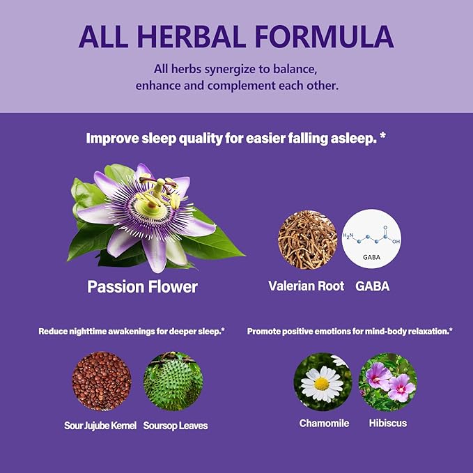 Passion Flower Liquid Drops for Sleep Supplement.2oz