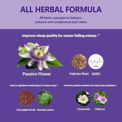 Passion Flower Liquid Drops for Sleep Supplement.2oz