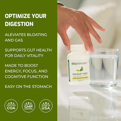 BiOptimizers - MassZymes 3.0 with AstraZyme 30 Capsules