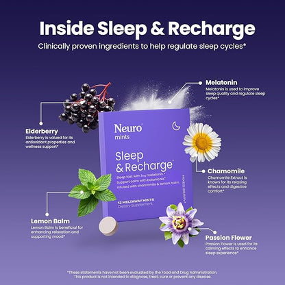 Neuro Melatonin 1 mg Sleep & (144 Pieces)