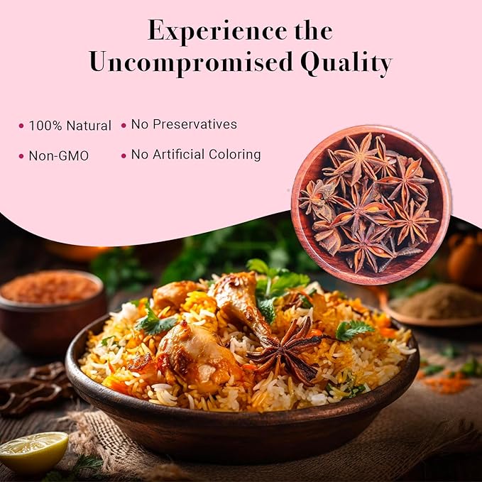 Star Anise Whole 16 Oz