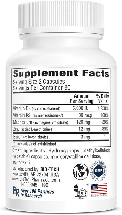 Bio-Tech Pharmacal D3 Plus (60 Count)