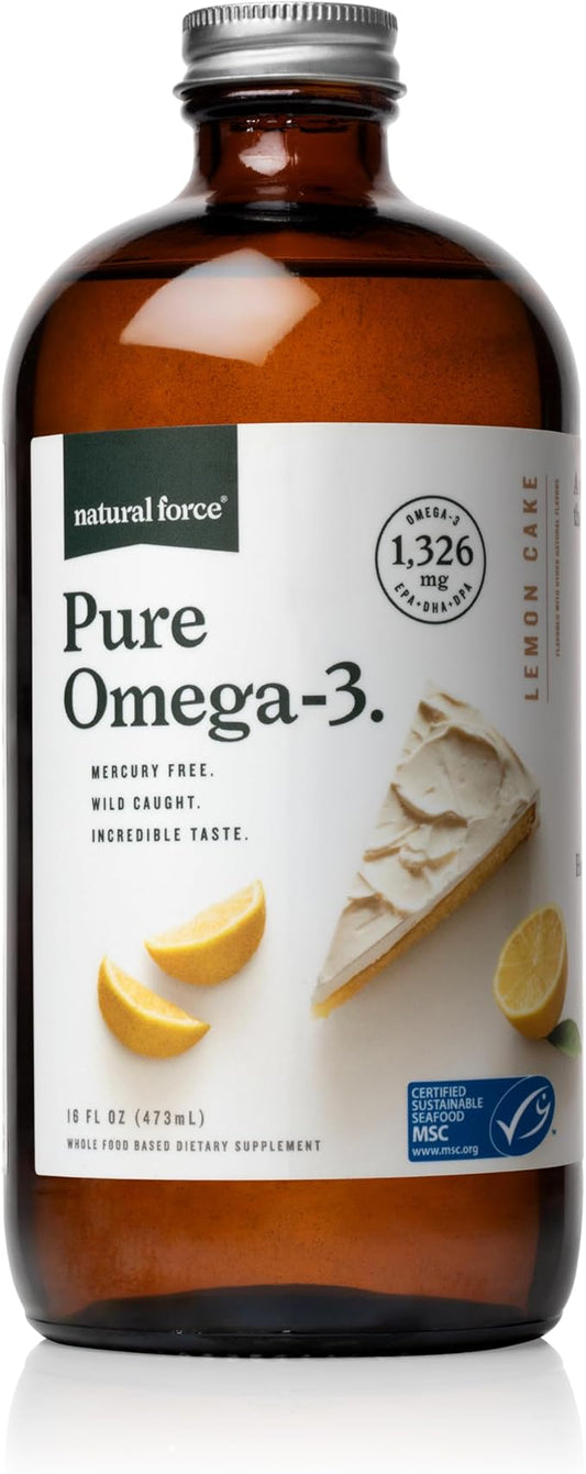 Natural Force Pure Omega 3 1,326 mg 16 Oz