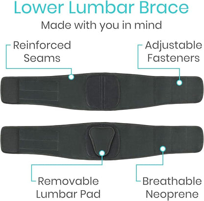 Vive Lower Back Support Brace