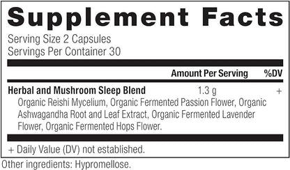 Ashwagandha for Sleep Support by Ancient 60 Capsules