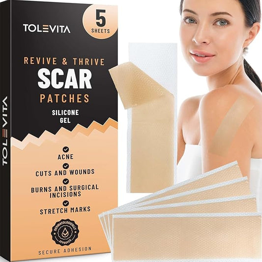 Silicone Scar Patches – Silicone Gel 5 Sheets