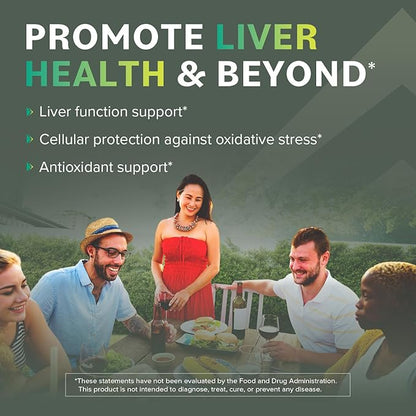 Milk Thistle Phytosome™ Supplement 180 mg, 60 Day