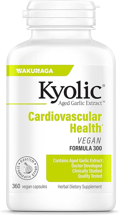 Kyolic Aged Garlic Extract Formula 300 360 Capsules