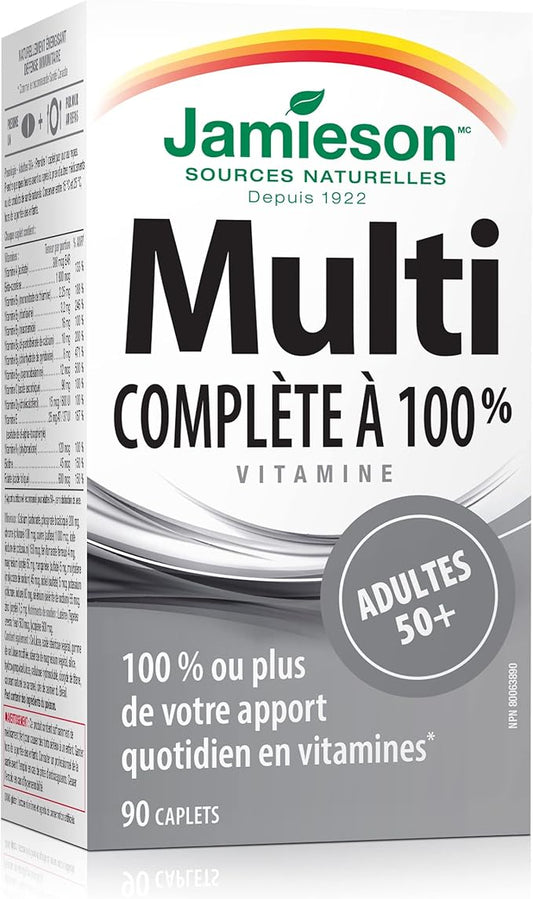 Jamieson Multi 100% Complete Vitamin - Adults 50+ - 90's