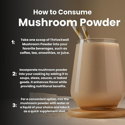 Pure Mushroom Plus 11 in 1 60 Servings