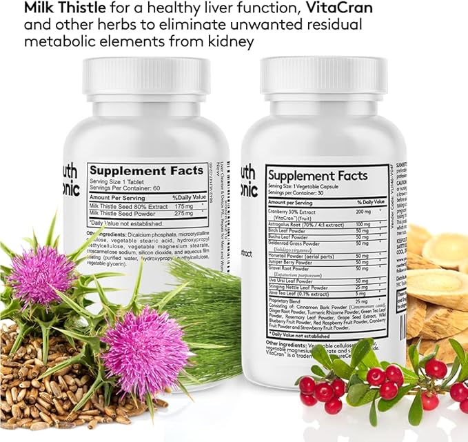 Youth & Tonic 3X Body Cleanse 120 Capsules