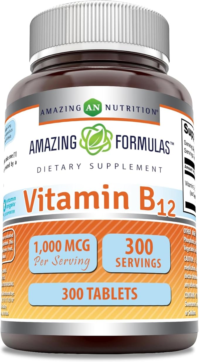 Amazing Formulas Vitamin B12 1000 Mcg (1 Pack, 300 Count)