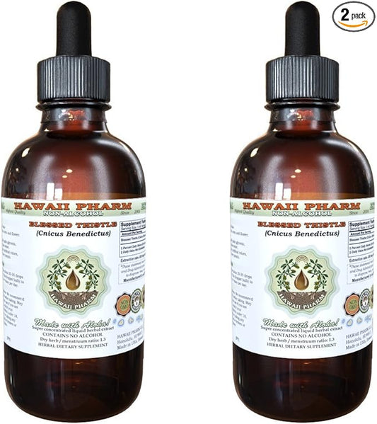 Hawaii Pharm Blessed Thistle Alcohol-FREE Liquid 2x2 oz