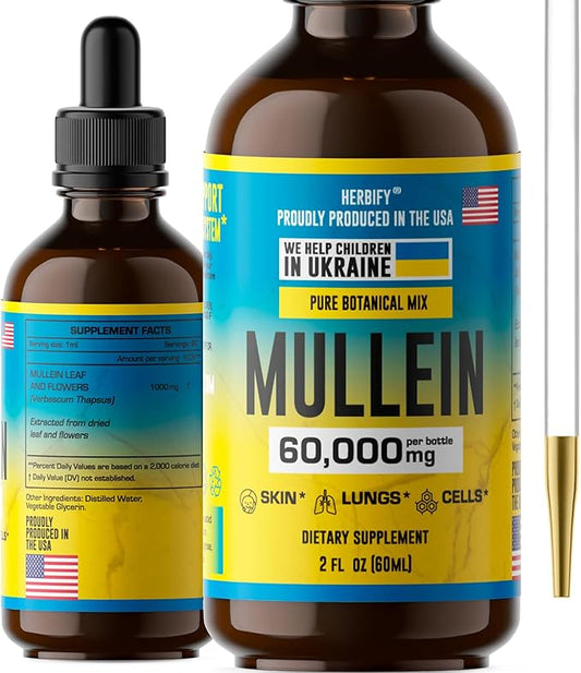 HERBIFY Mullein Drops 2 Oz