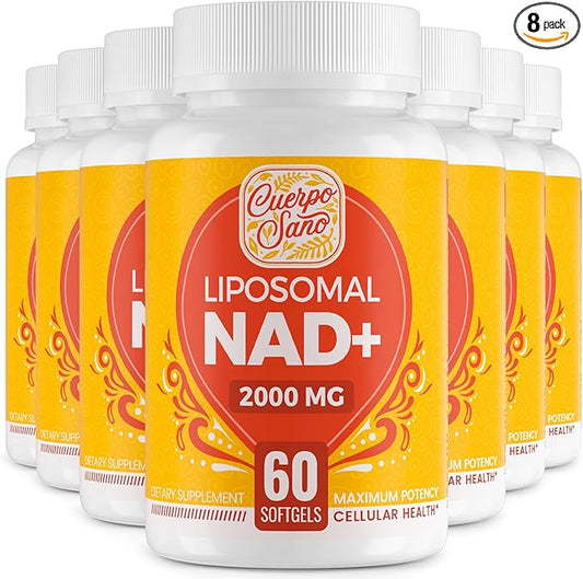 2000 MG NAD Supplement, Liposomal NAD+ Supplement with High Absorption, More Efficient Than Nicotinamide Riboside, Pure & Plus Boosting Supplement, Aging Defense, Metabolism & Cellular, 480 softgels