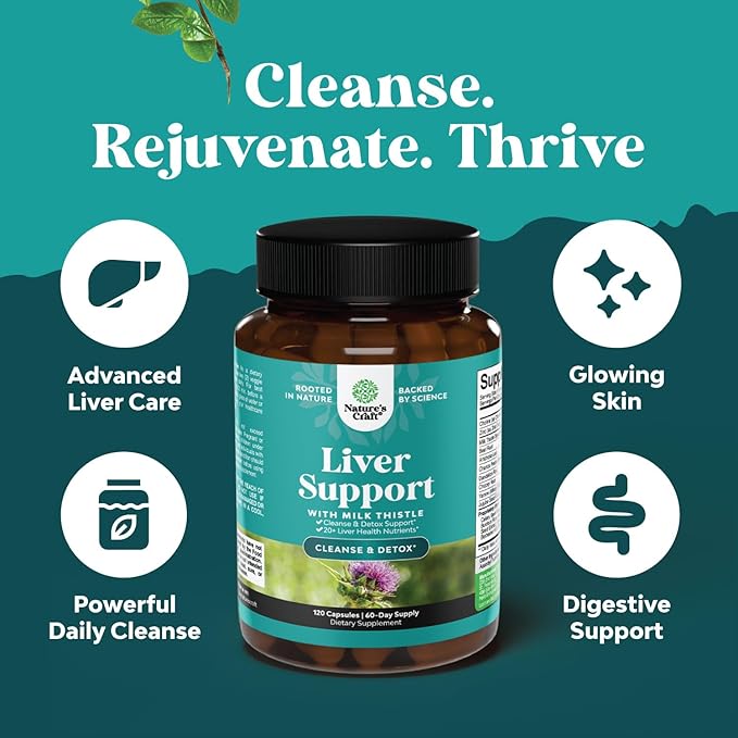 Liver Cleanse and Detox & Repair Formula 120 Count