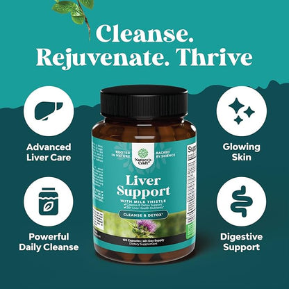 Liver Cleanse and Detox & Repair Formula 120 Count