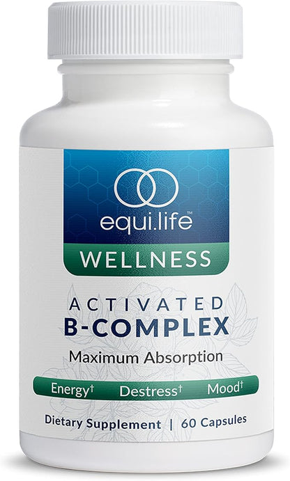 Equilife - Activated B-Complex, Super B-Complex (60 Veggie