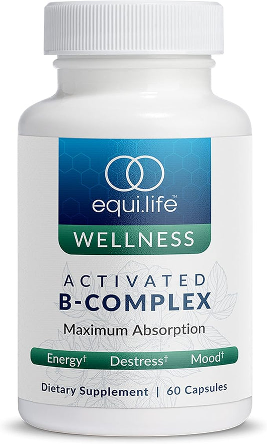 Equilife - Activated B-Complex, Super B-Complex (60 Veggie