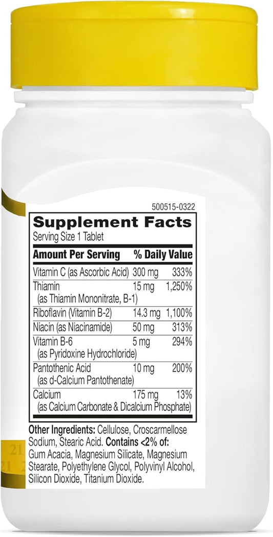 21st Century Healthcare, B Complex Plus 100 Count 1)