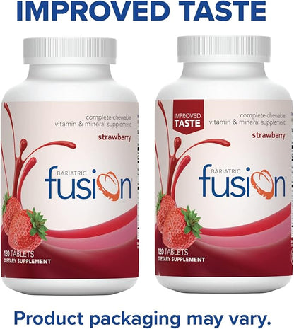 Bariatric Fusion Strawberry Complete Chewable Bariatric 120 Tablets