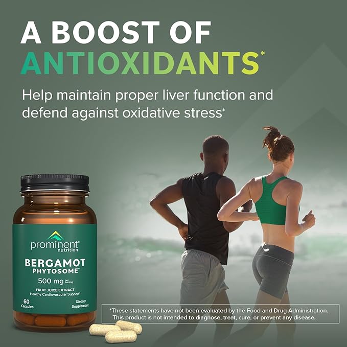 Bergamot Phytosome™ Supplement 500 mg, 60 Day
