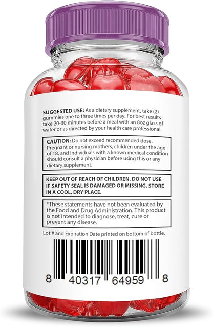 Justified Laboratories (5 Pack Rapid Ripped Keto ACV Gummies Extreme 2000MG Rapidripped Keto Gummies Apple Cider Vinegar Formulated with Pomegranate Beet Juice Powder B12 Vegan Non GMO 300 Gummys