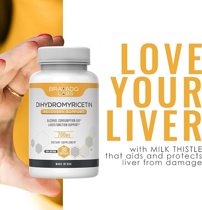 Premium Dihydromyricetin Supplement (DHM) 700 mg 30 ct