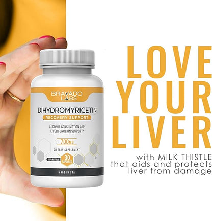 Premium Dihydromyricetin Supplement (DHM) 700 mg 30 ct