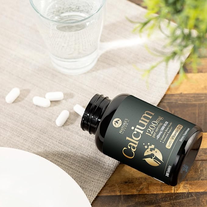 Calcium 1200 mg with Vitamin D3, 240 Tablets