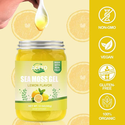 (12 OZ) Irish Sea Moss Gel 102 Vitamins