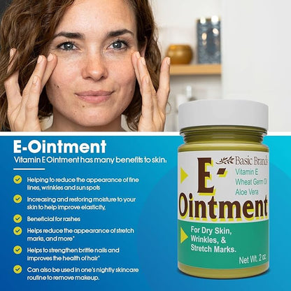 Basic Brands Vitamin E Ointment, 2