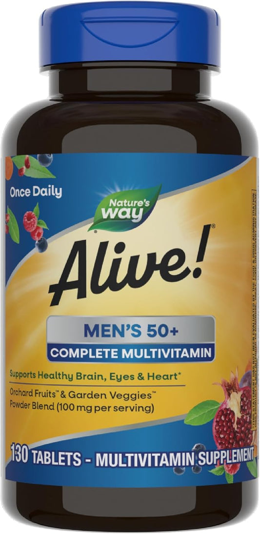 Nature’s Way Alive! Men’s 50+ Complete 130 Tablets
