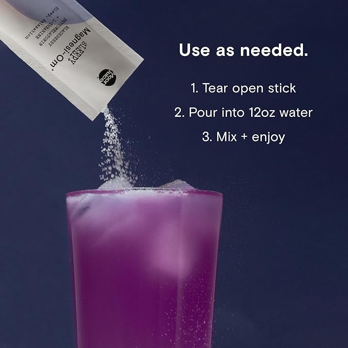 Moon Juice Sleepy Magnesi-Om Melatonin + 0.3mg Melatonin, 14 Sticks