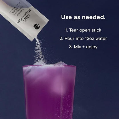 Moon Juice Sleepy Magnesi-Om Melatonin + 0.3mg Melatonin, 14 Sticks