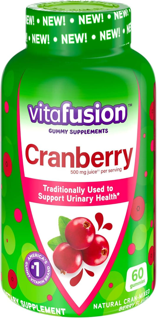 Vitafusion Cranberry Gummies for Women, 500mg 60ct
