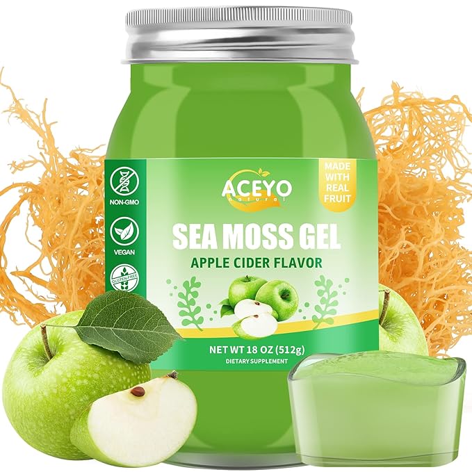 (18 OZ) Irish Sea Moss Gel 102 Vitamins