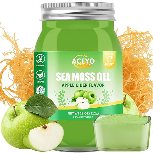 (18 OZ) Irish Sea Moss Gel 102 Vitamins