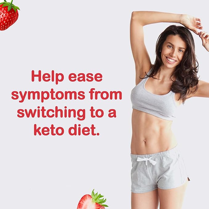 Keto Vitals Electrolytes Powder - Antioxidant Blend Electrolytes with Potassium, Magnesium, Sodium, Calcium | Keto Electrolytes Supplement Energy Drink Mix | Sugar-Free, Zero Calories, Zero Carbs