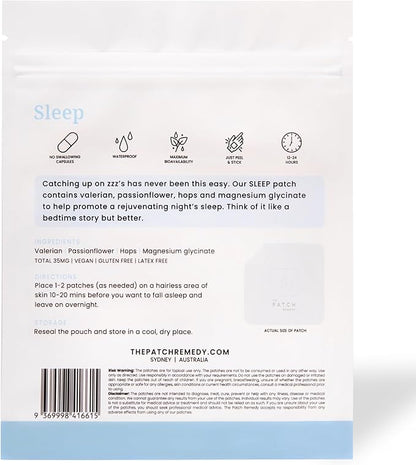 The Patch Remedy Original Sleep Patches 30 Topical