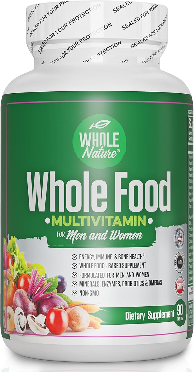Whole Food Multivitamin for Men and (2)
