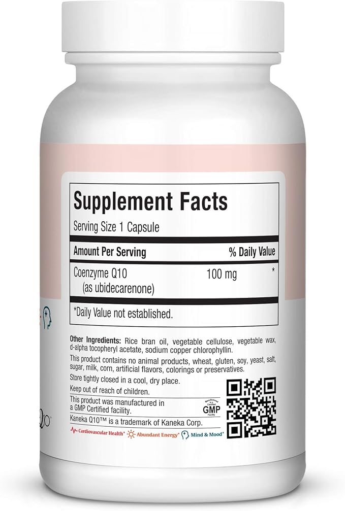 Maxi Health CO Q10 100mg Q10 Supplement 90 Liquid