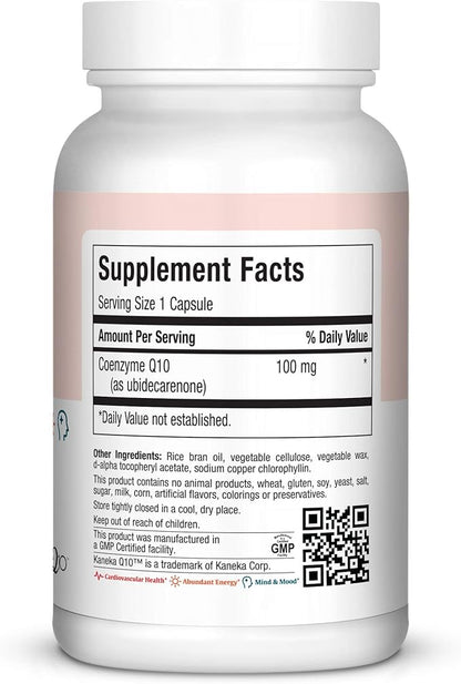 Maxi Health CO Q10 100mg Q10 Supplement 90 Liquid