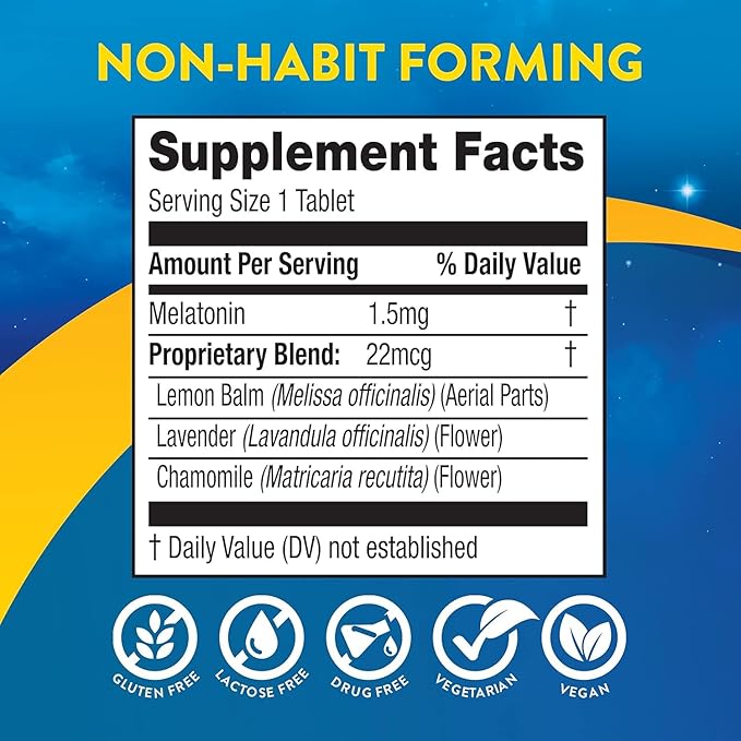 MidNite Sleep Aid Vertical Twin Pack