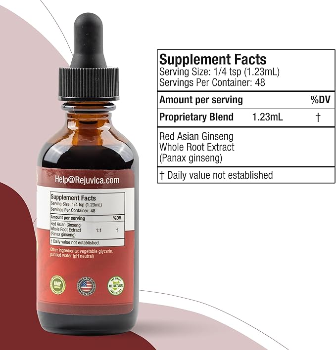 Active Ginseng Korean Red Panax Ginseng 2X Absorption