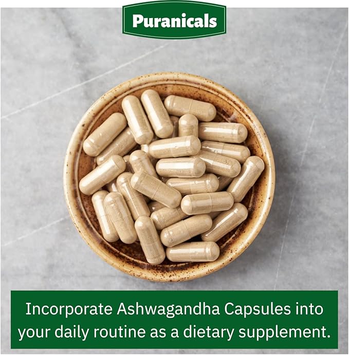 Ashwagandha Premium 320 Capsules Non GMO 500 mg 100% Pure